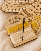 L'abeille à broder