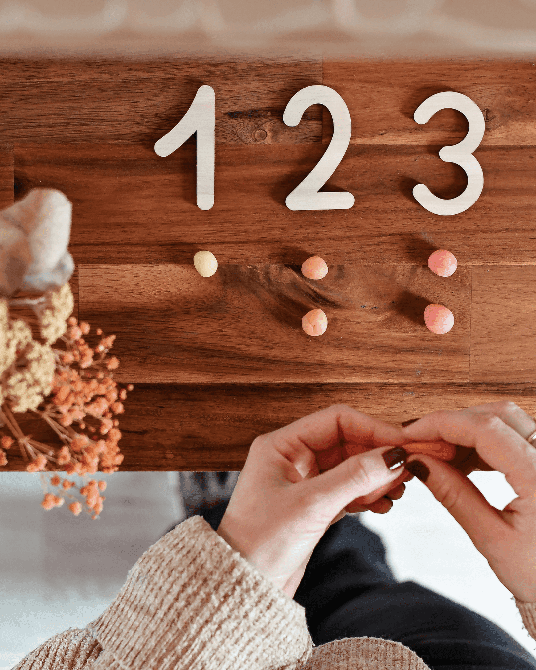 Les cartes à lacer (0 à 9)