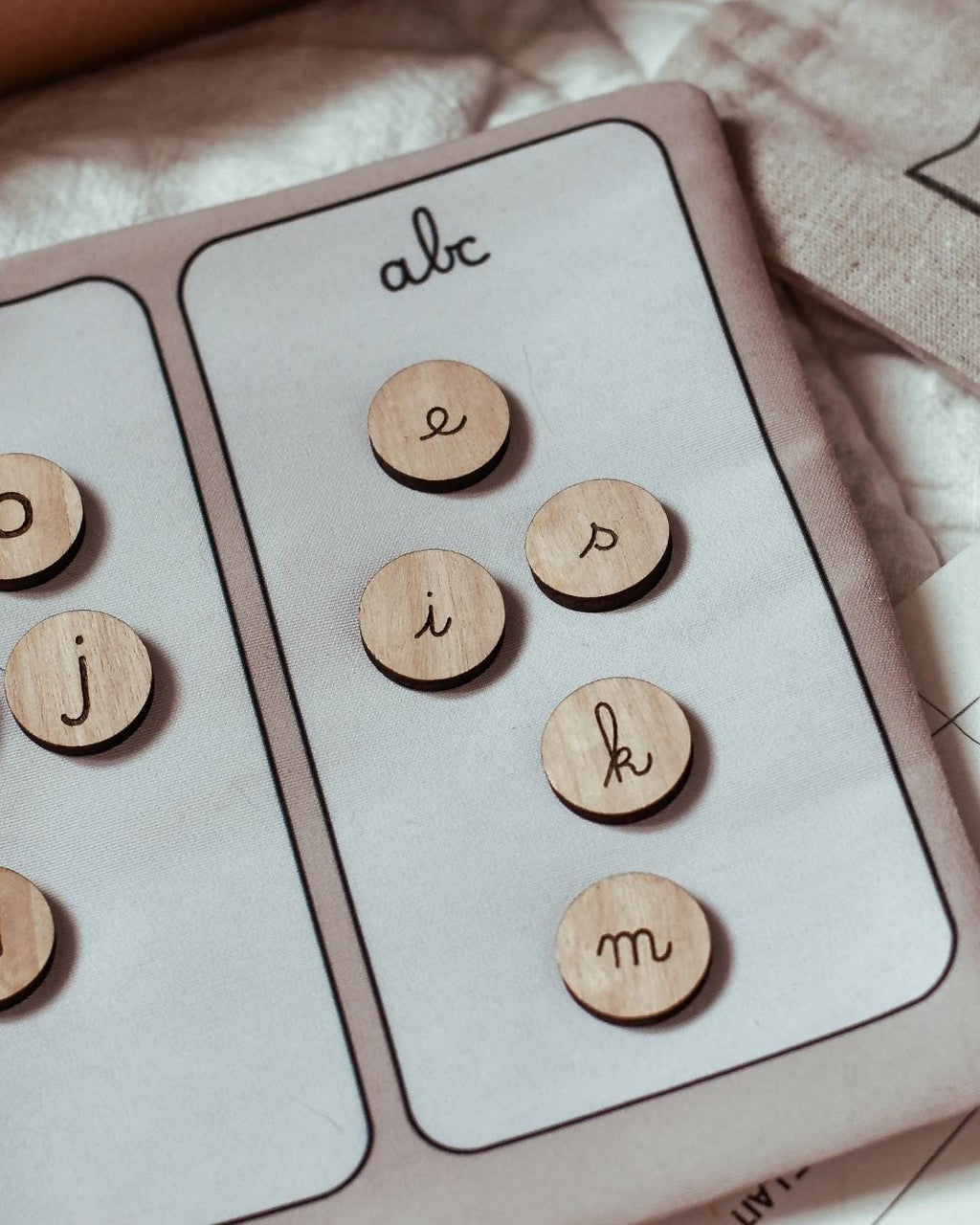 Les lettres de l'alphabet (3 écritures)