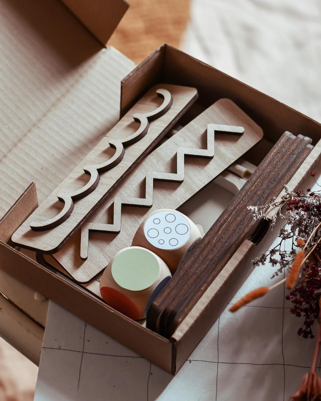 Les dés graphisme et couleur