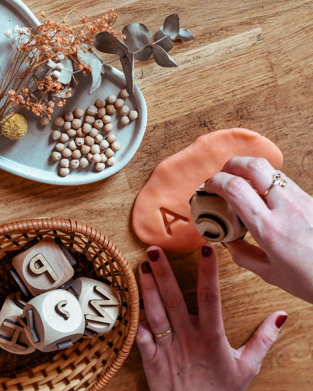 Mes tampons des lettres