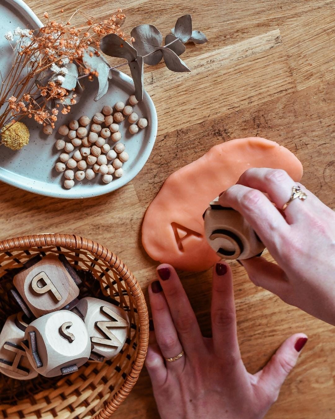 Mes tampons des lettres