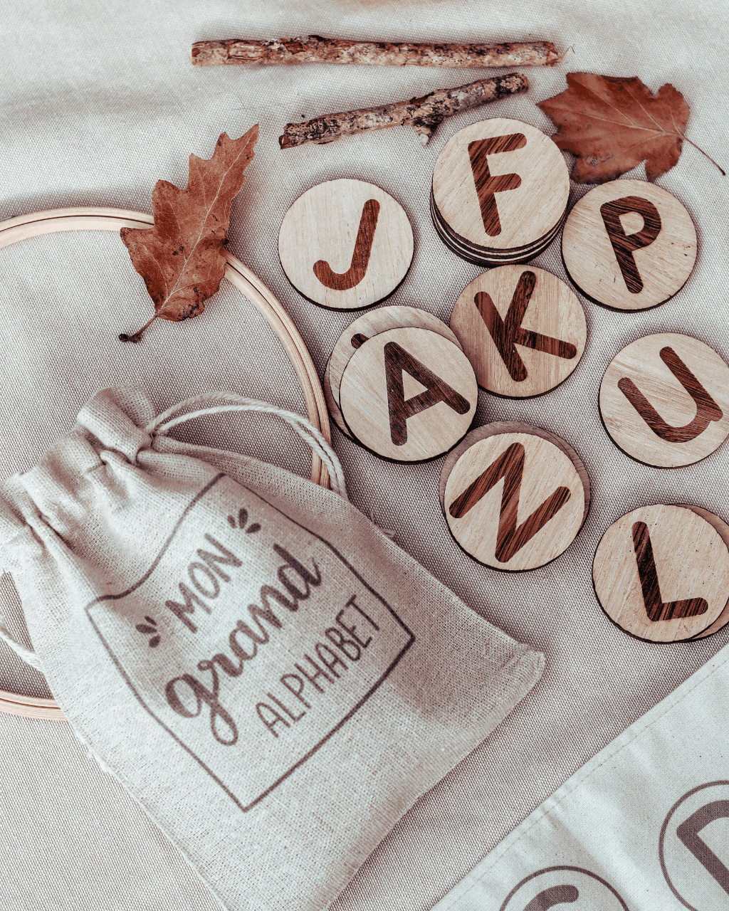 Les lettres bâtons