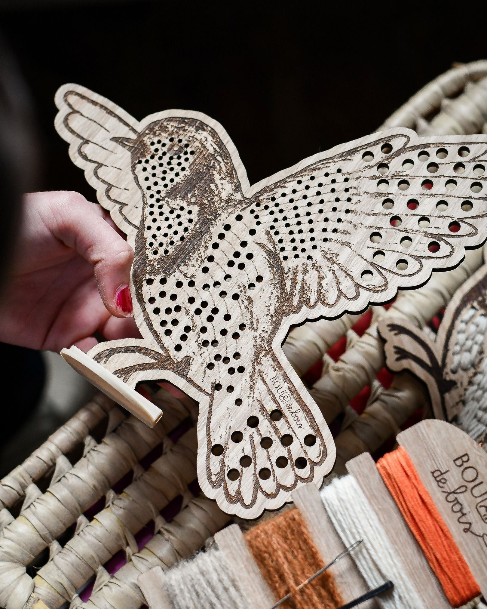 Mon oiseau à broder