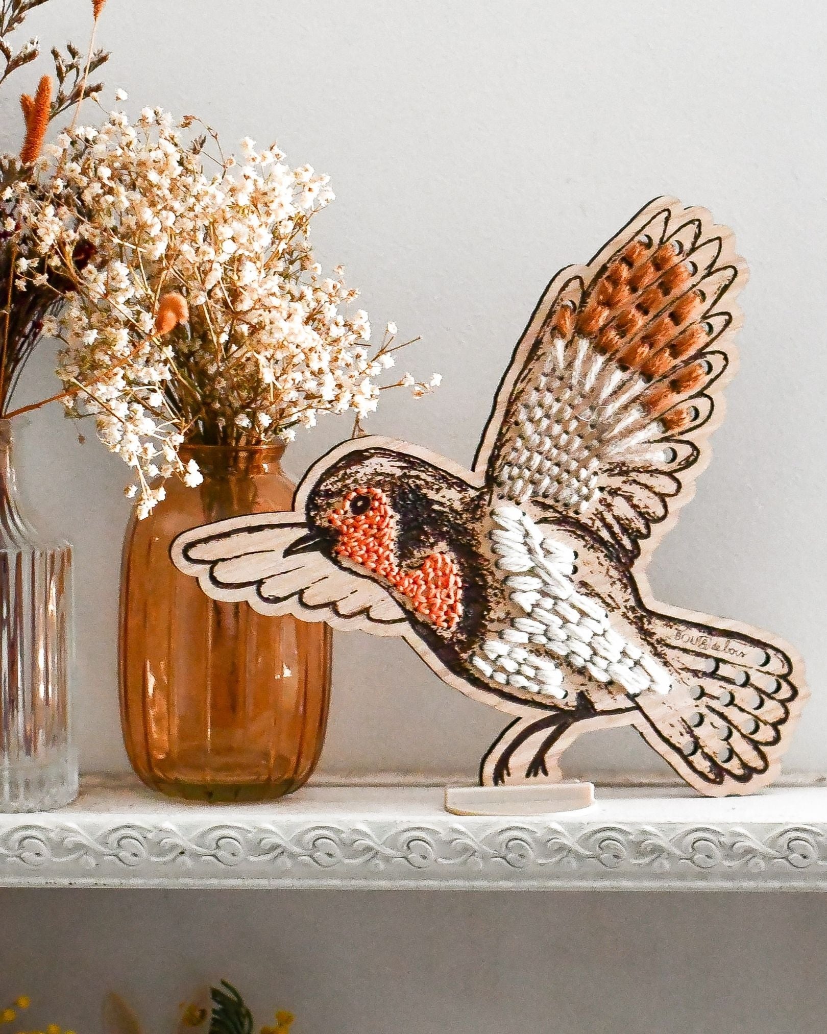 Mon oiseau à broder