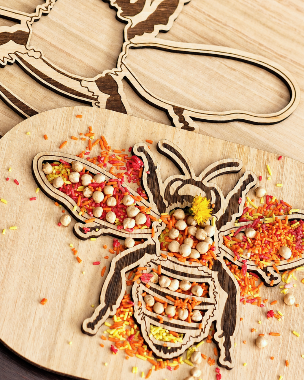 Le plateau abeille