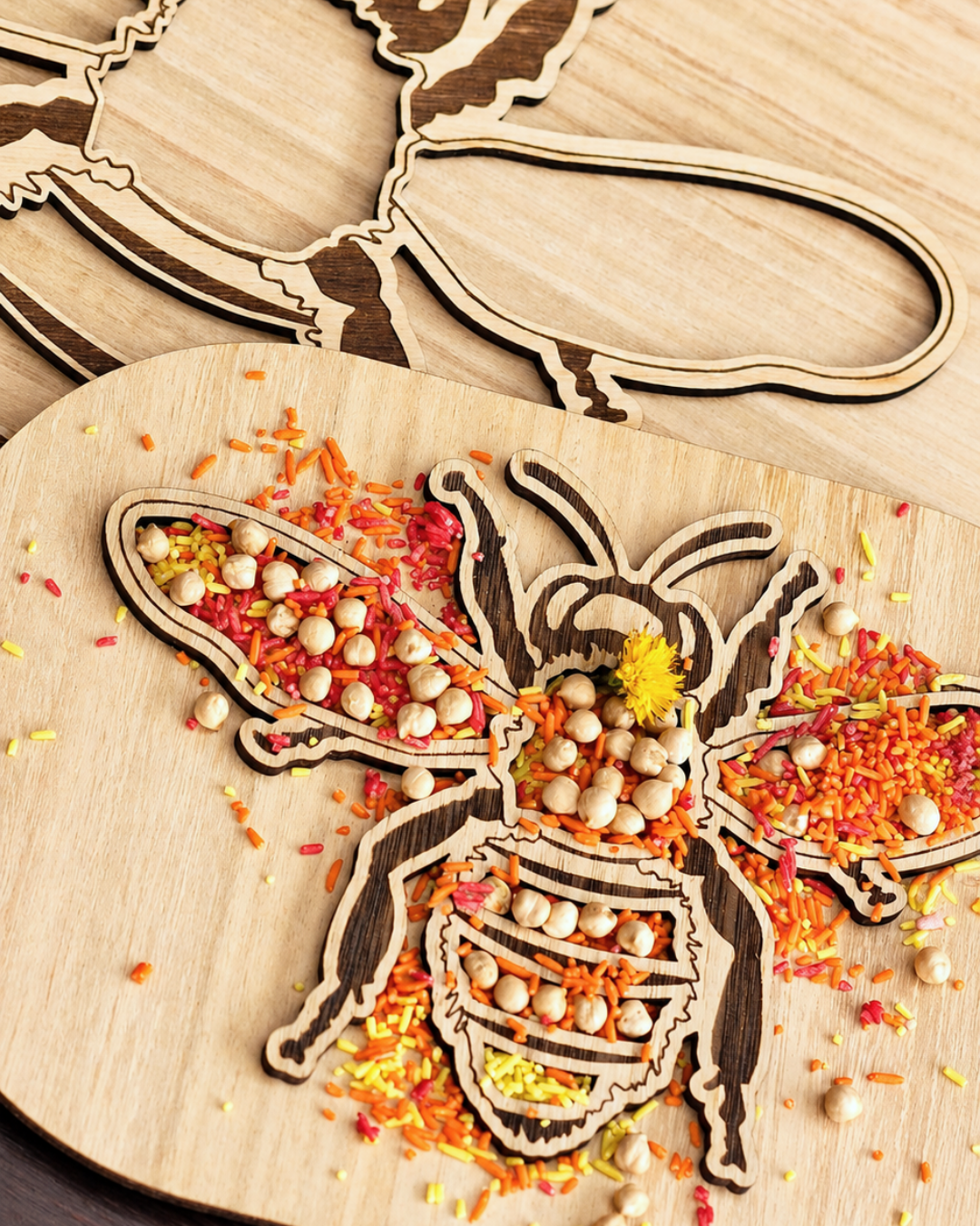 Le plateau abeille