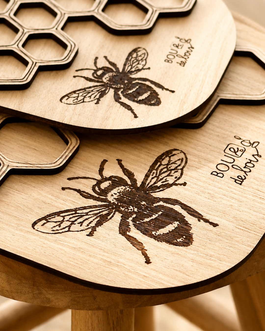 Le plateau abeille