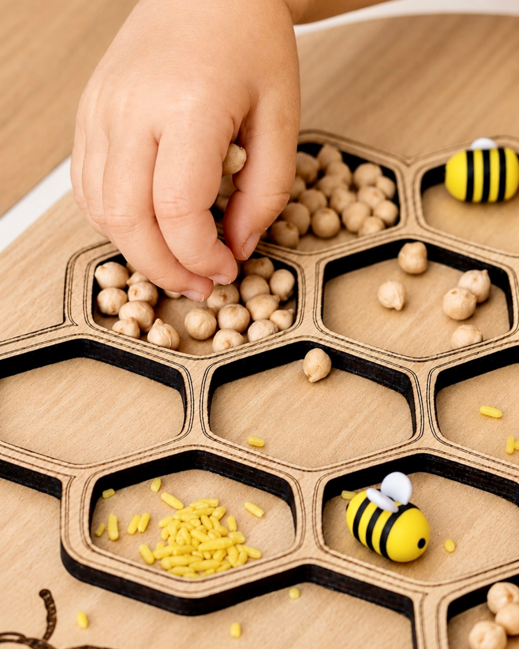 Le plateau abeille