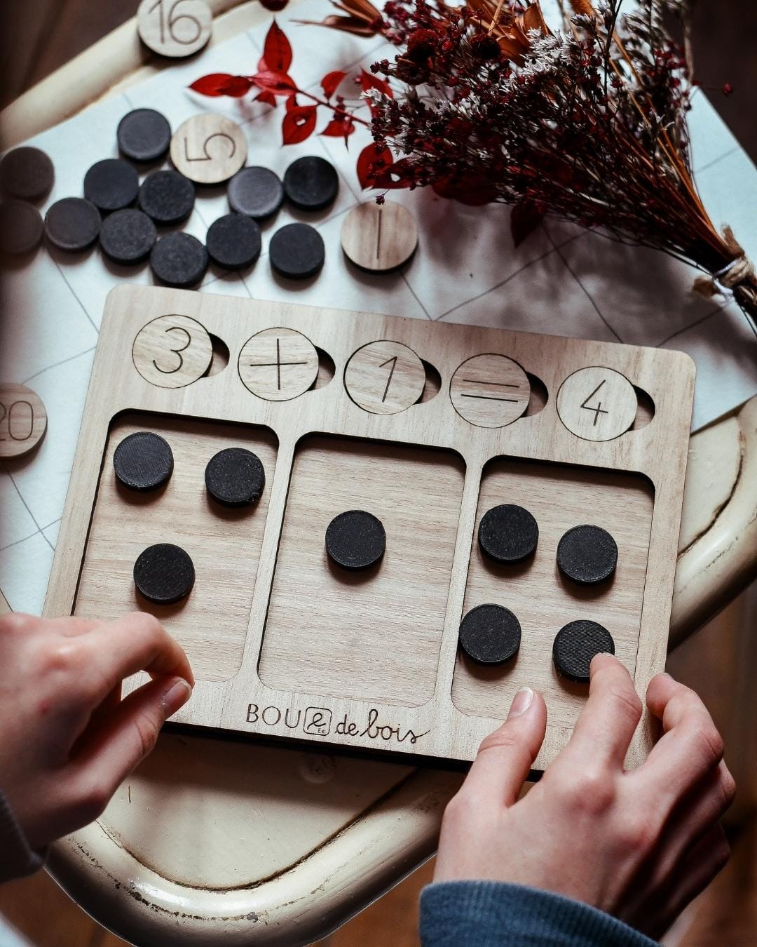 Le plateau de calculs