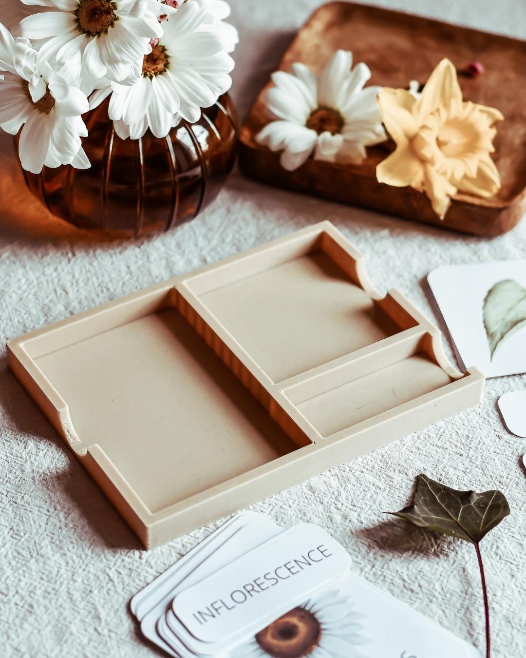 Le plateau de cartes de nomenclature