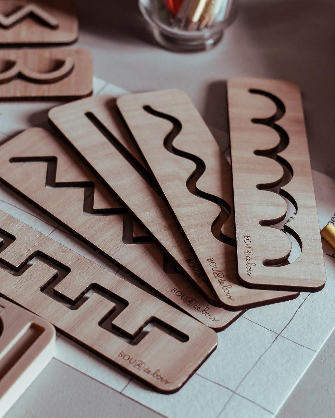 Les pochoirs de graphisme