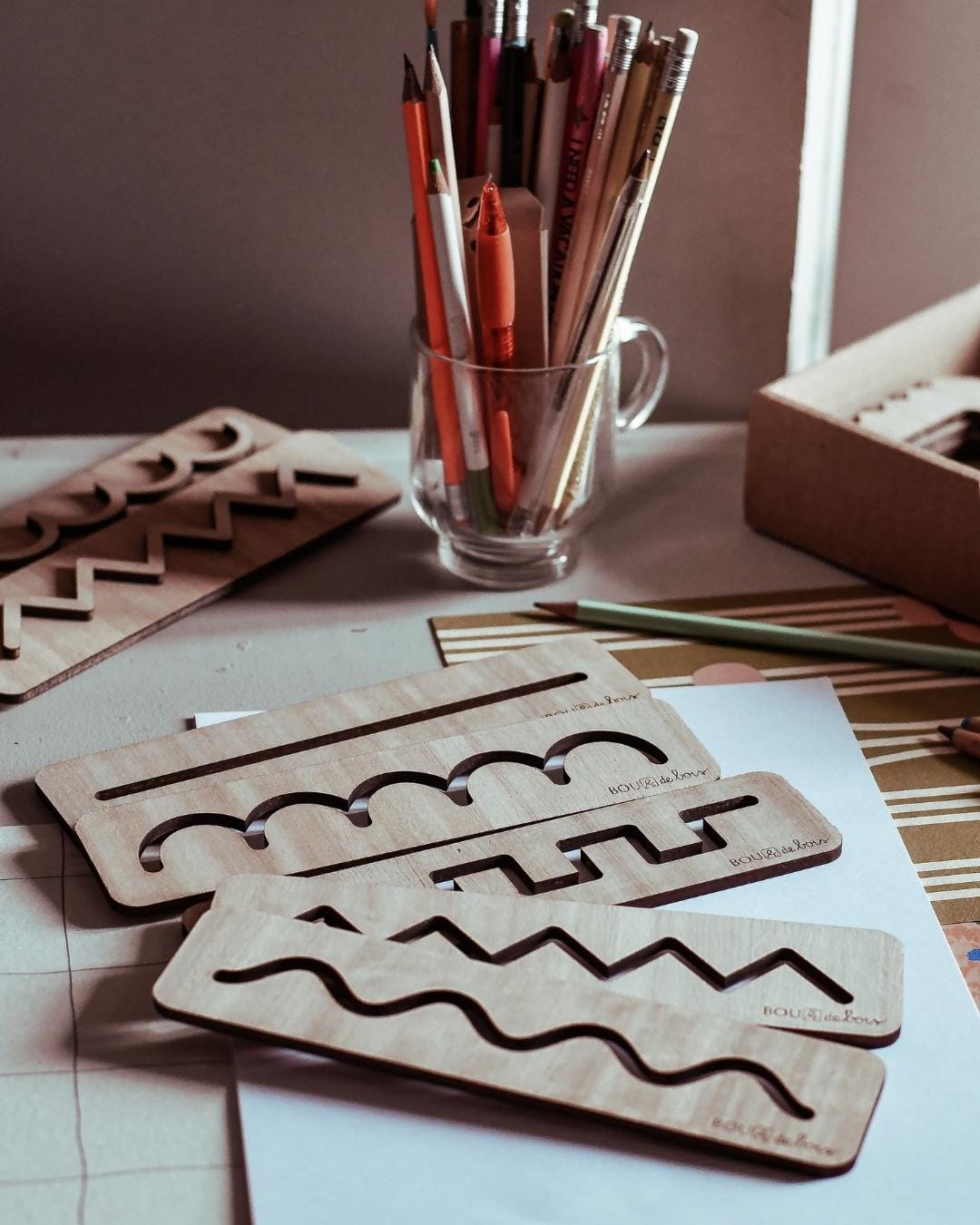 Les pochoirs de graphisme
