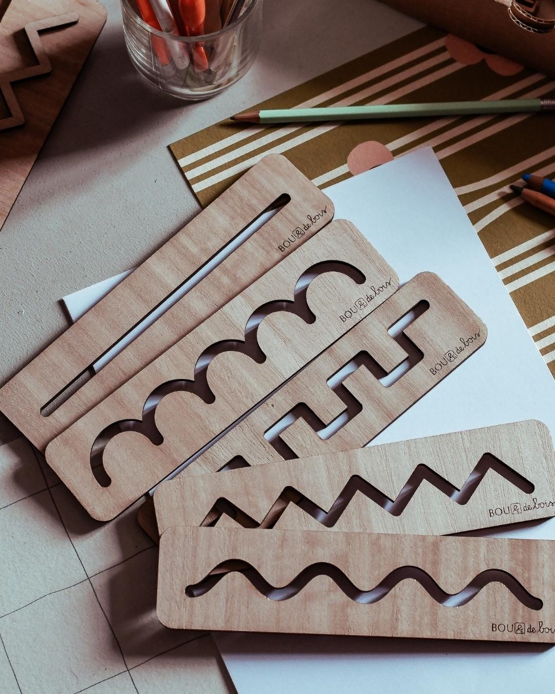 Les pochoirs de graphisme