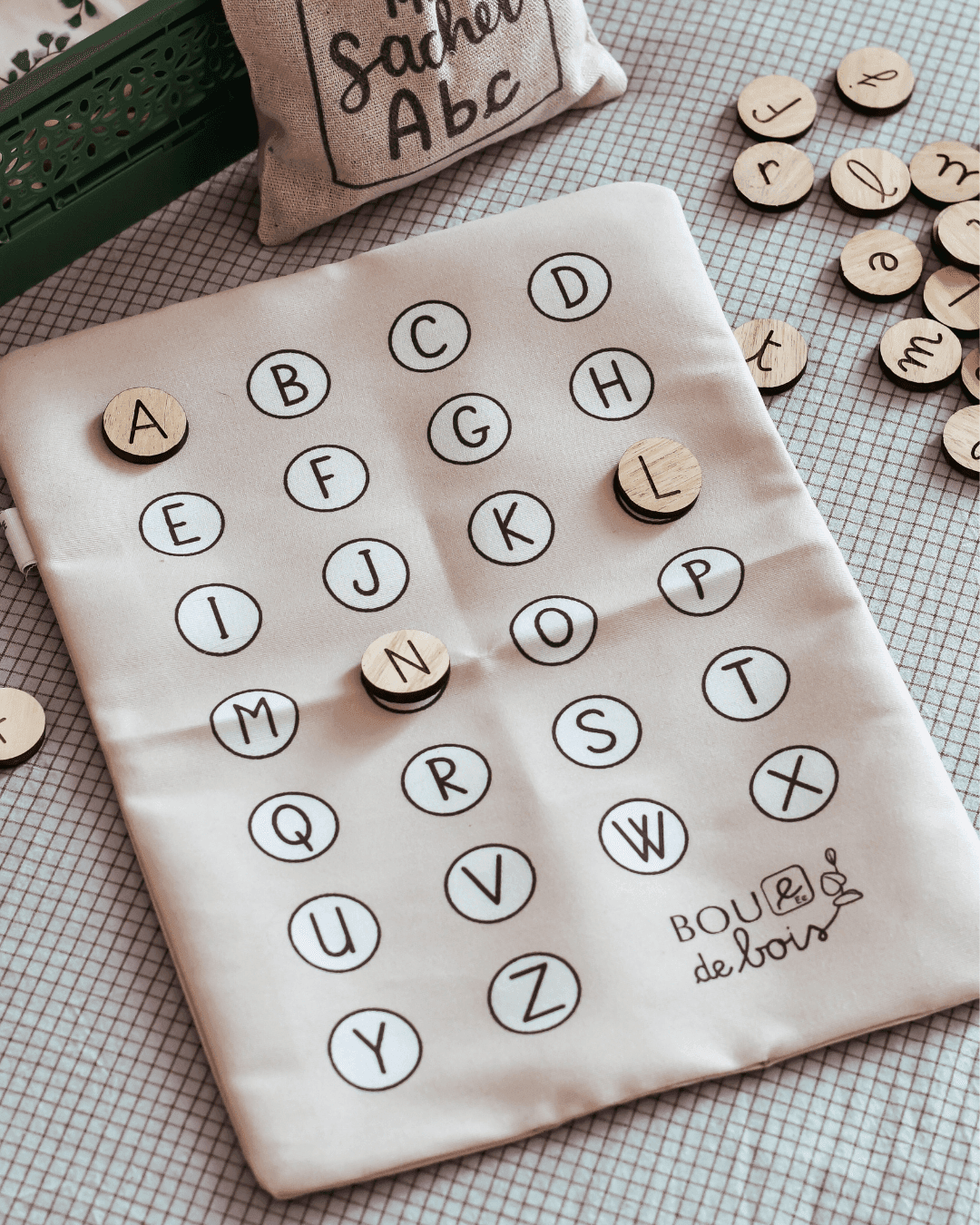 Le tapis des lettres (3 écritures)