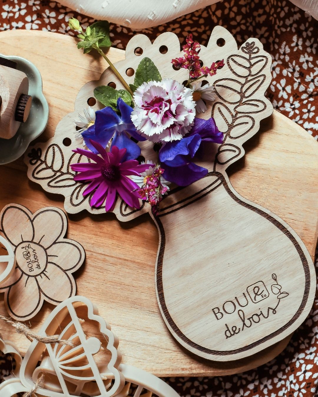 Le vase à fleurir