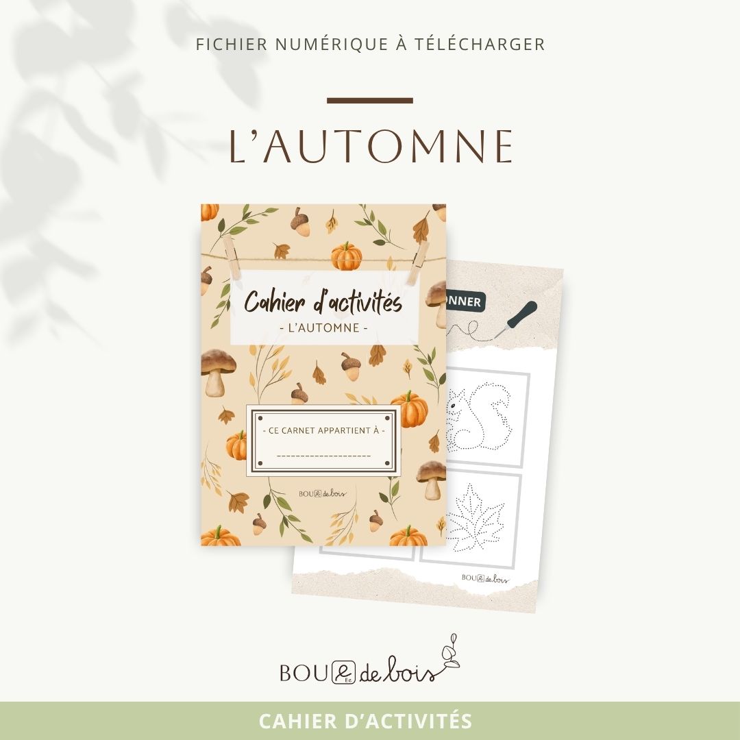 Le cahier d'activités - L'automne